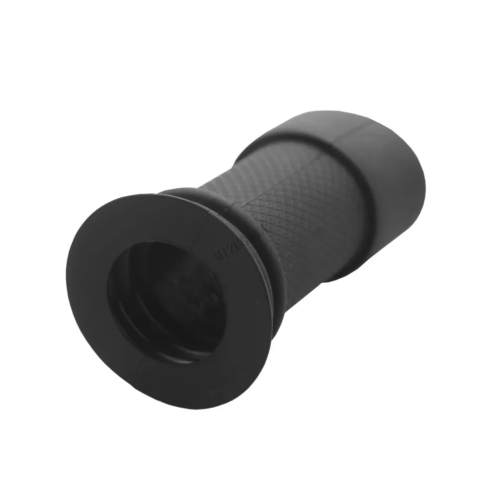 Caça rifle flexível escopo de borracha ocular recoil capa olho copo ocular protetor sombra 45mm anti impacto