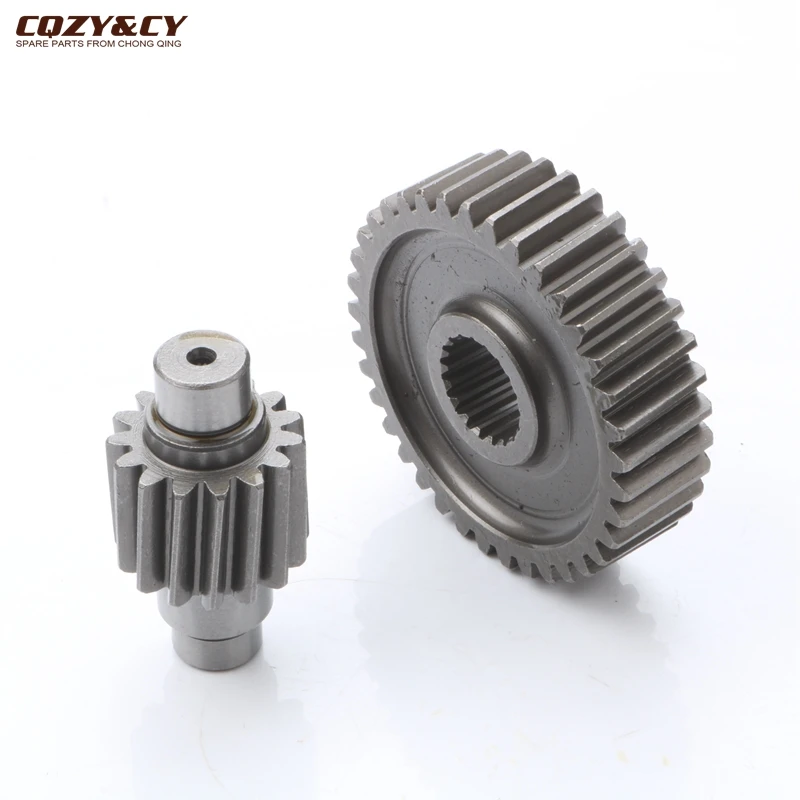 Racing Secondary Transmission High Performance 15/37 + 20% for Baotian BT125T China GY6 125cc 150cc 152QMI 157QMJ 4-stroke