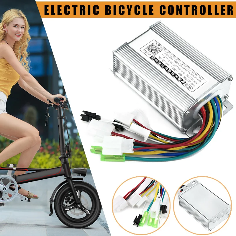 Electric Bicycle Brushless Motor Speed Controller 36V/48V 350W Durable for Scooter Car Styling