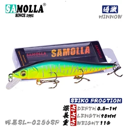 Fishing Lure Mino Floating Suspend Water Bait Weights 10.5g Minnow Peche Carp Fish Tackle Isca Artificial Jerkbait Baits Leurre