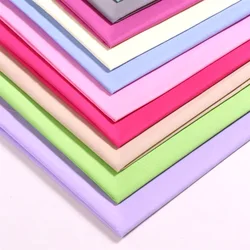 50*150cm solid color polyester fabric plain weave fabric  curtain fabric accessories  for Clothes tablecloths luggage DIY