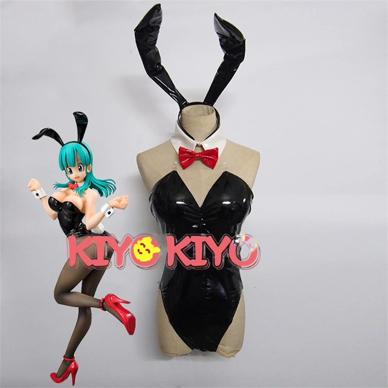 

KIYO-KIYO Anime Cosplays Bulma Bunny Girl Cosplay Costume Sexy Costumes can custom made size