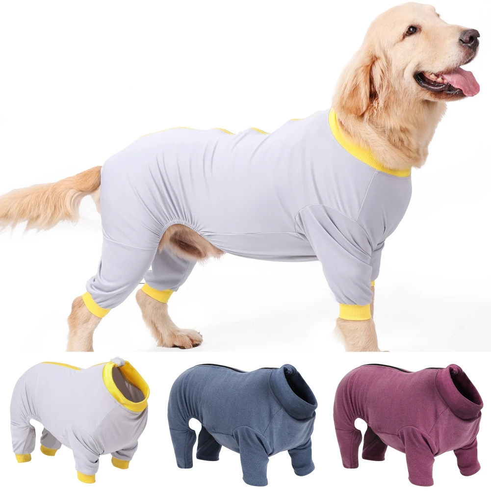 Dog Clothes Dog 4 Legs Jumpsuits Dog Surgical Operation Recovery Suit After Surgery Shirt Pet Pajama Costume for Small Large Dog