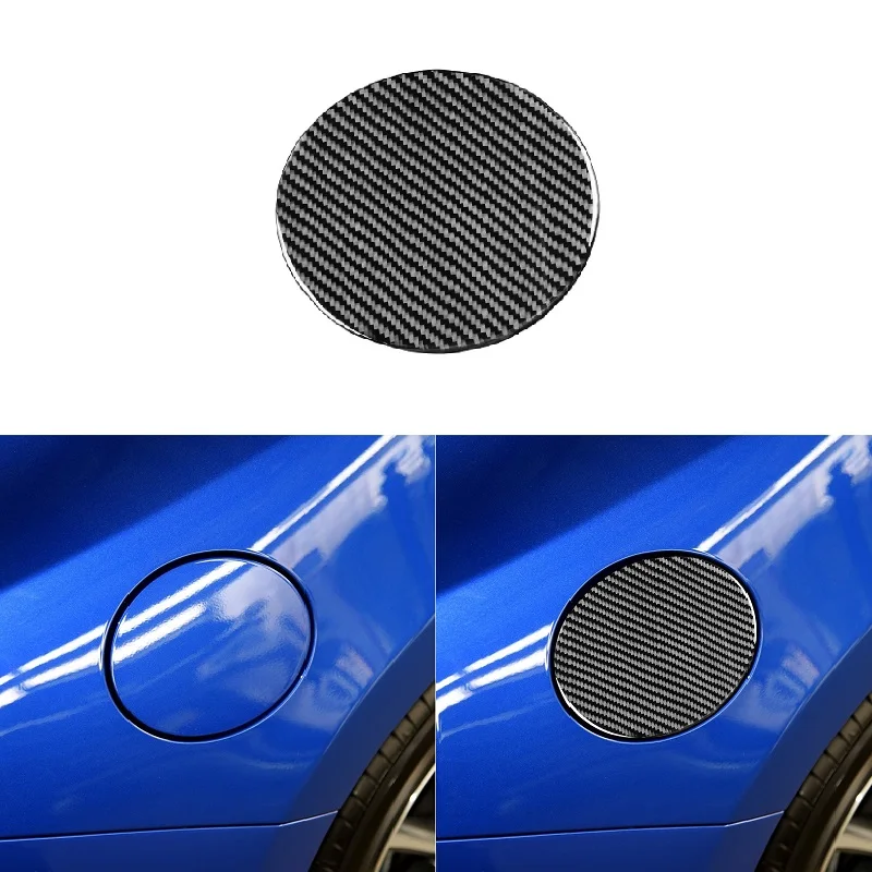 

Fit For Toyota 86 Subaru BRZ 2016-2020 Carbon Fiber Fuel Tank Cap Decoration Cover Trim Sticker Car Styling