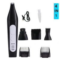 2/3/4 IN 1 Dog Clippers Professional Pet Foot Hair Trimmer Dog Growing Clipper USB RechargeableHair Cutter Remover Professional