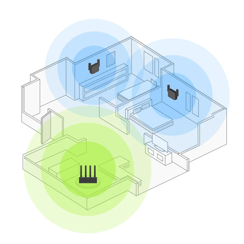 Global Version Xiaomi Mi Wi-Fi Range Extender Pro Mi Wireless Router 300M 2.4G Repeater Network Xiaomi Wifi Pro