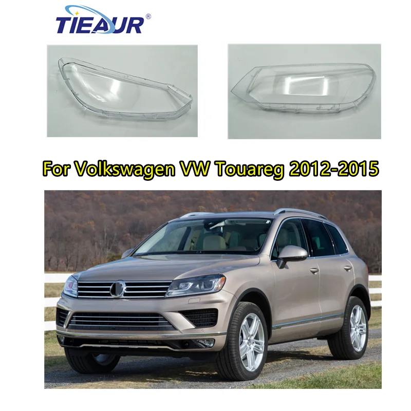 Headlight Lens Cover For Volkswagen VW Touareg 2012 2013 2014 2015 Car Transparent Headlamp Head Light Lens Auto Repair Tool