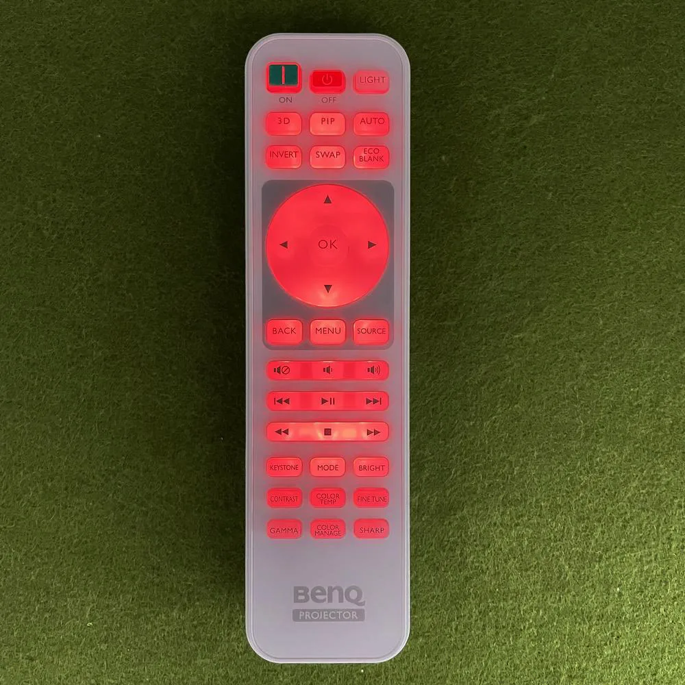 Original Remote Control RC01 For BenQ W1080ST+ W1110  I700 W1075 W1090 HT1075 HT1085ST HT1070 W1210ST TH683 TH670/S  Projector