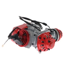 49cc Manual Racing Engine Red For Mini Pocket Mini Moto Motorbike Air Cooled ATV Dirt Bike Quad