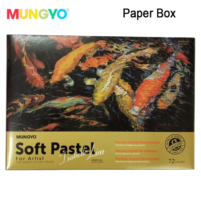 MUNGYO 72colors  Isabelle v. Lim signature edition Artists' soft pastels Finest pigment and raw materials