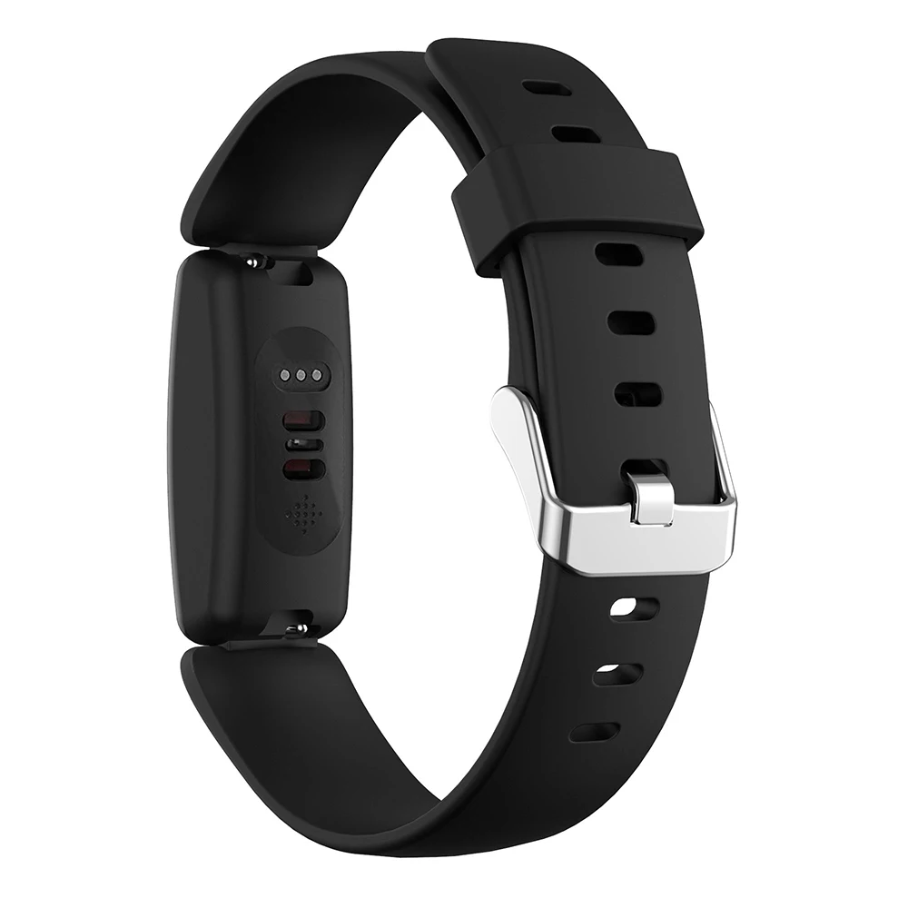 For Fitbit inspire 2 Band Silicone Watchband Strap Metal Buckle Bracelet Sport Wristband for Fitbit Inspire 2 Accessories