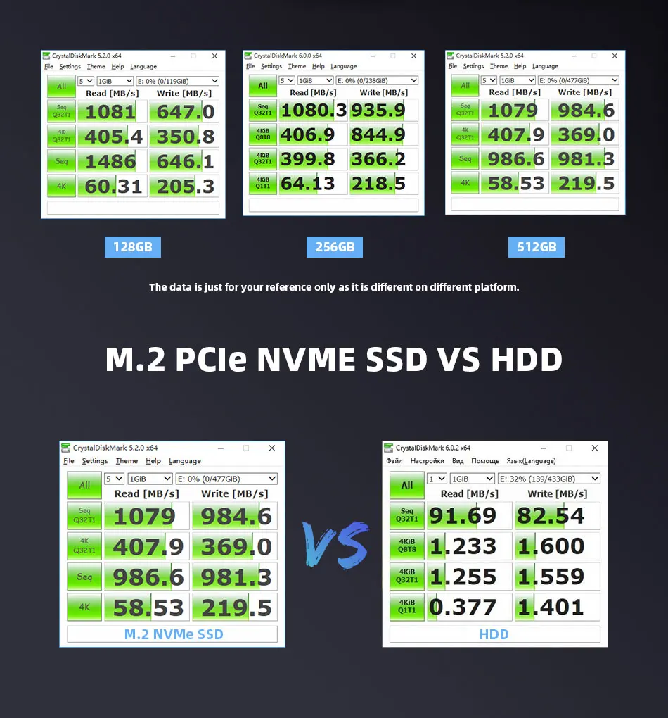 KingSpec SSD M2 256 GB NVME SSD 1 TB 128 GB 512 GB SSD M.2 2242 PCIe Festplatte Internes Solid-State-Laufwerk für Laptop