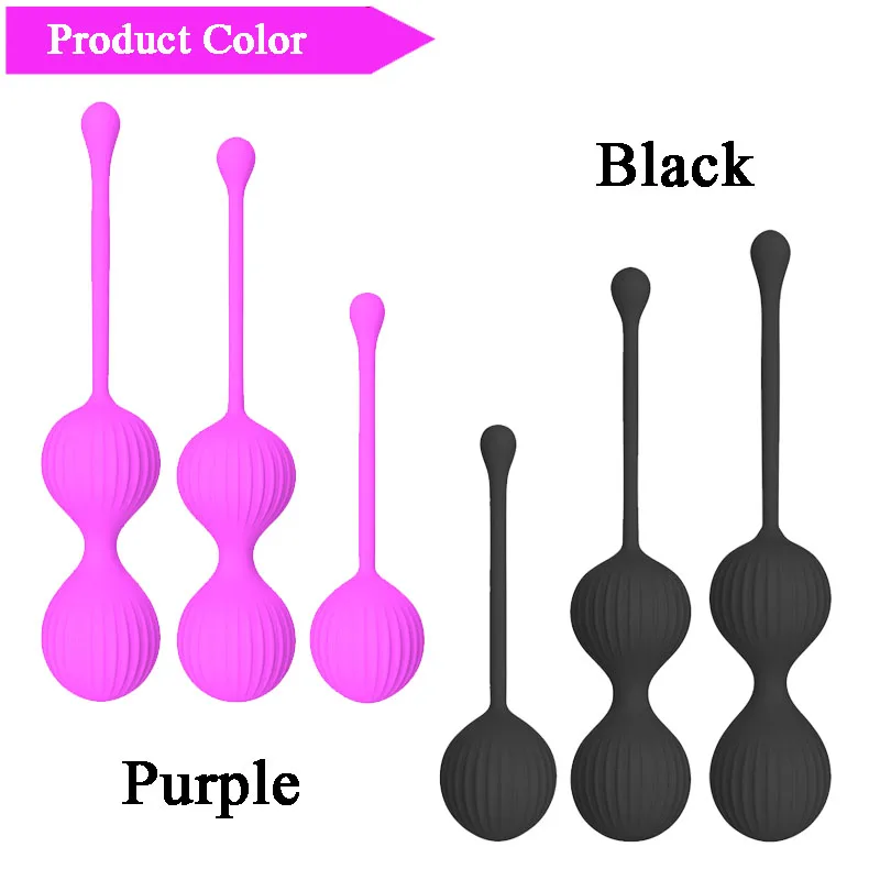 Safe Silicone Smart Ball Vibrator Kegel Ball Ben Wa Ball Vagina Tighten Exercise Machine Sex Toy for Women Vaginal Geisha Ball