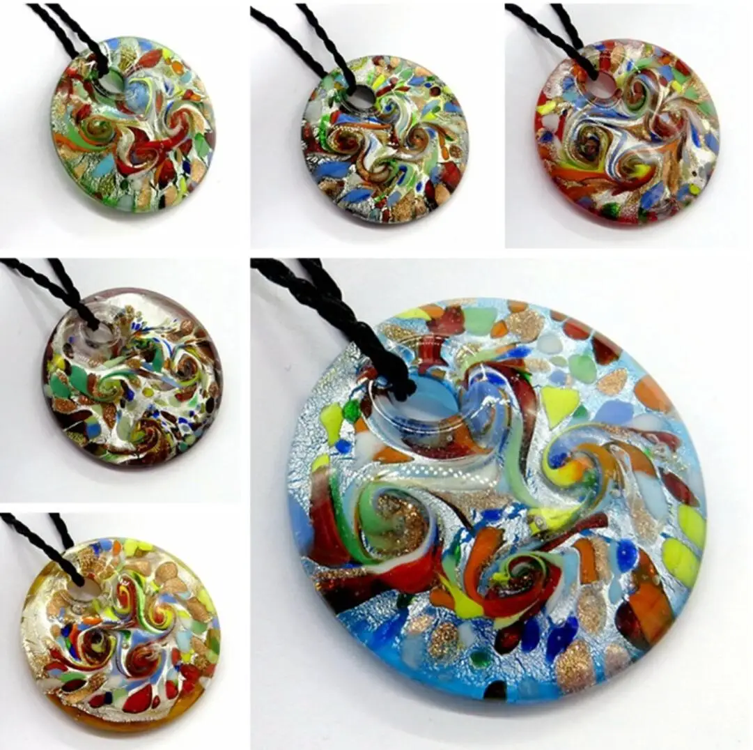 Handmade Murano Glass Pendant Fit For Necklace