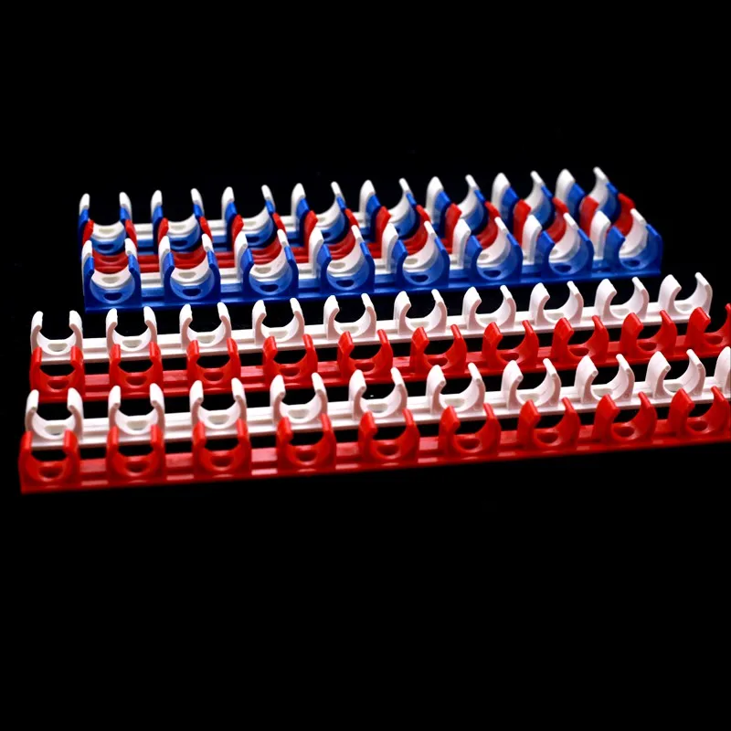 2szt 16-32mm Uchwyt rurowy PVC Karta rzędowa Plastikowa rura PPR Hak podporowy dla elektryków Stały stały klips do rur wodnych typu U Pasek