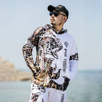 2025 DIAOLIAN Fishing Suit Sun Protection Breathable Moisture-wicking Quick-drying Anti-UV UPF50+ Fishing Clothing Shirt Jerseys