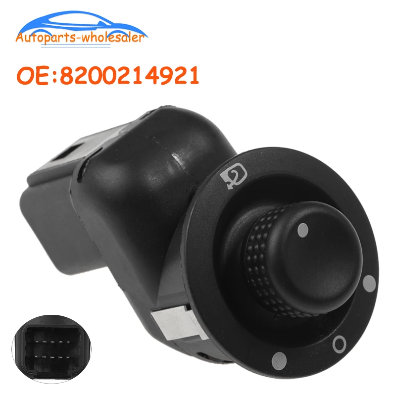 New 8200214921 8200676529 For Renault Captur Clio MK4 Electric Wing Mirror Control Switch Car accessories