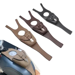 Motorcycle PU Leather Oil Fuel Tank Cover Panel Bag Retro Fuel Oil Tank Bag For BMW R Nine T R Ninet R9T Scrambler 2014-2020