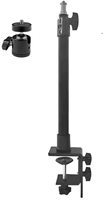 Desk Camera Mount Stand,O-clamp Light Stand with 360° Rotatable Ball Head for Ring Light,for Video Light and Camera