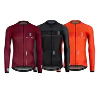 Areo-maillot de Ciclismo de manga larga para hombre y mujer, camiseta aerodinámica con tejido ligero y protección UV, 2019