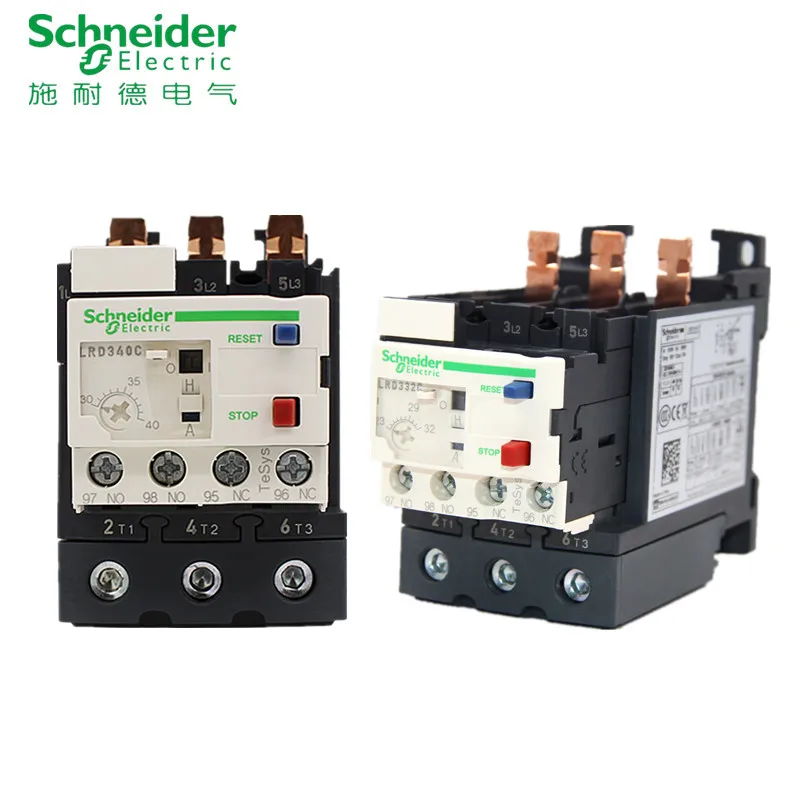 Schneider LRD Thermal overload relays LRD325C   LRD332C   LRD340C   LRD350C   LRD365C