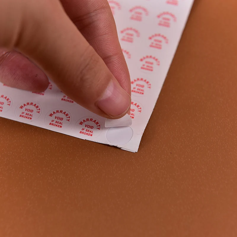 2 Sheet Warranty Void If Damaged Protection Security Label Sticker Seal