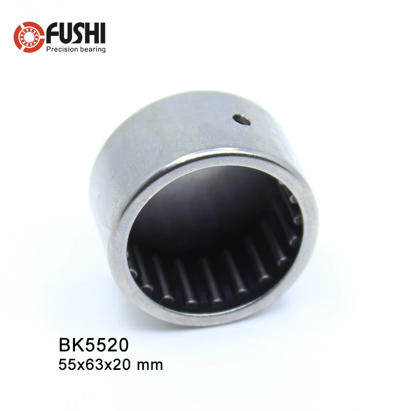 

BK5520 Needle Bearings 55*63*20 mm ( 1 Pc ) Drawn Cup Needle Roller Bearing BK556320 Caged Closed ONE End 57941/55