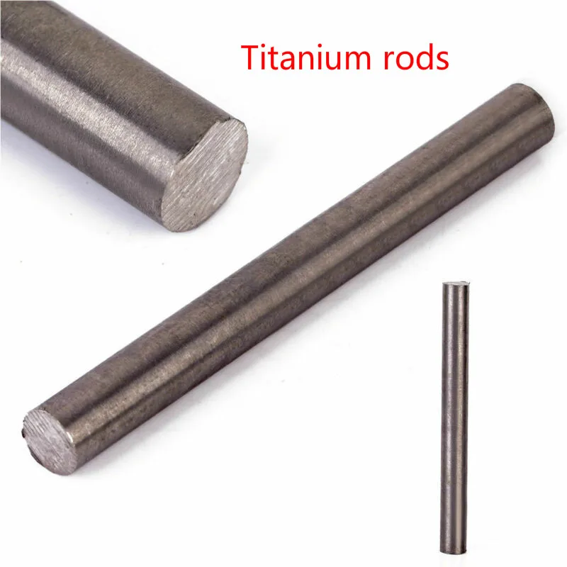 

20X200mm 22x200mm TC4 Titanium rod round bar metal rod for manufacture gas turbines DIY customize