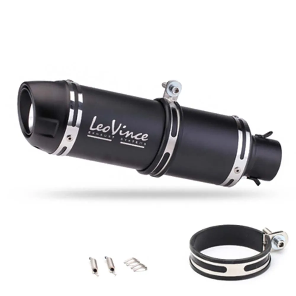 

Universal Motorcycle Exhaust Pipe with DB Killer Black Moto Muffler Stainless Steel For Kawasaki Benelli 502c Cb500f Cbr600r