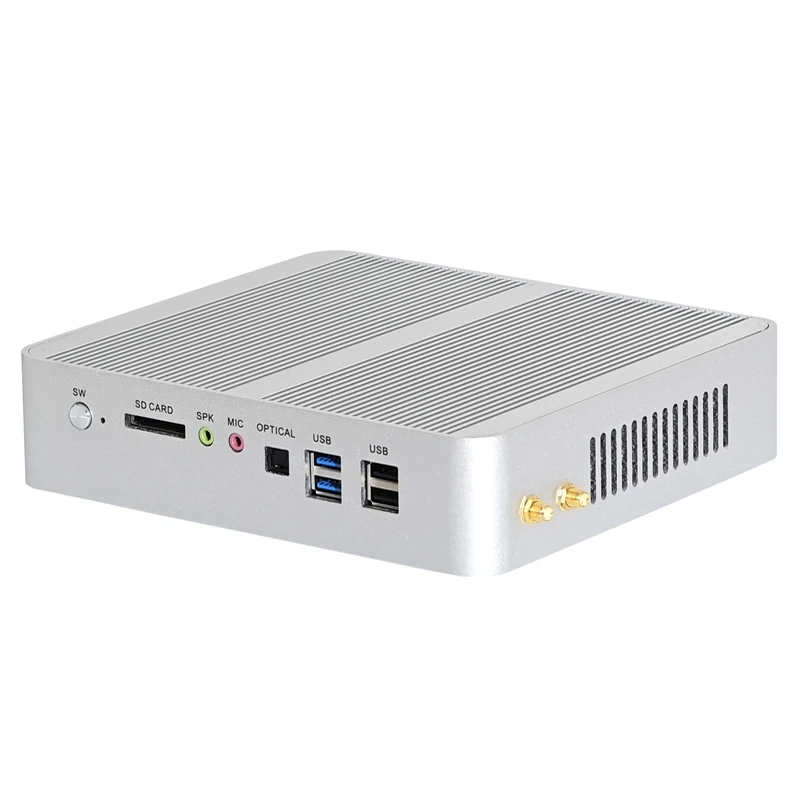 Kingdel 10. generacji Mini PC dla graczy Intel Core i7 1065G7 i5 1035G4 2xHDMI2.0 2xLAN SD optyczny 8*USB komputer stacjonarny biurowy Windows10