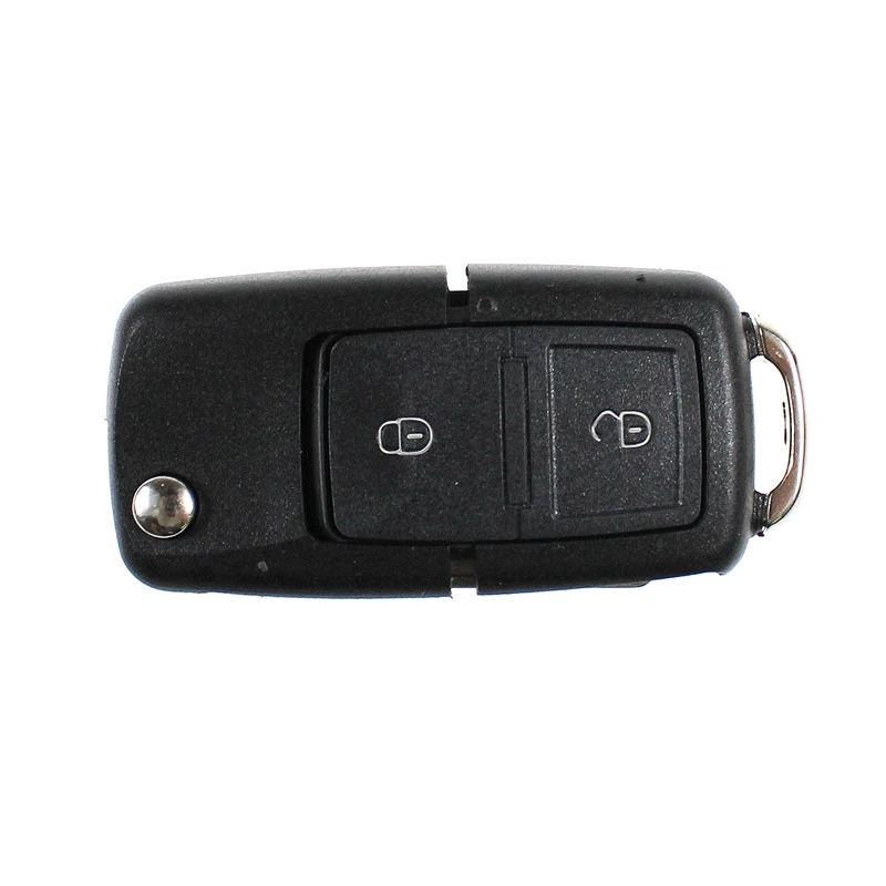 

LARBLL 2 Buttons New Key Shell For Volkswagen VW Golf 5 6 7 MK 4 Bora Passat Polo Toledo Flip Folding Remote Key With Key Blank