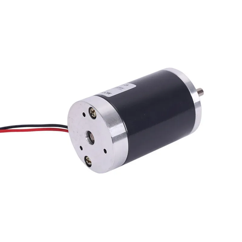 1pc DC Motor Small Electromotor 12V 24V DC Speed Regulating Machine High Speed Motor 2000r/min-6000r/min 6mm Diameter Shaft