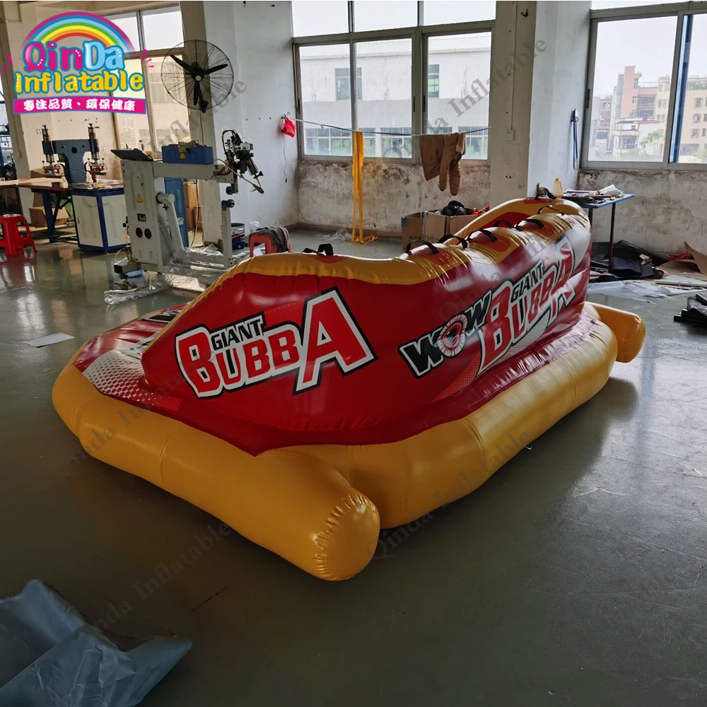 Commercial PVC Inflatable Crazy UFO Inflatable Water Flying UFO For Aqua Games