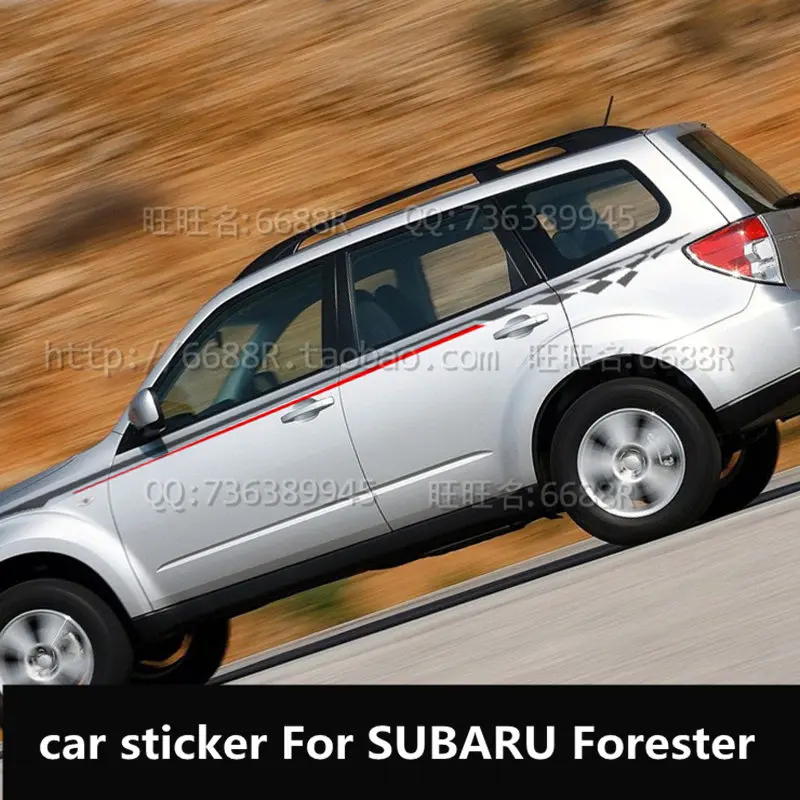 

Автомобильная наклейка для SUBARU Forester, внешний декор кузова, наклейка Forester SUV внедорожник, товары для тюнинга автомобилей