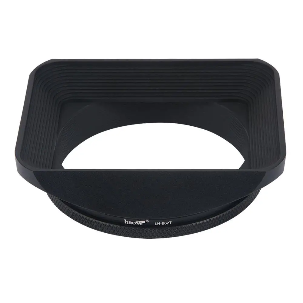 Haoge hg-62 millimetri Piazza del Metallo Lens Hood con la Protezione per 62 millimetri Canon Nikon Leica Zeiss Nikkor Fuji Lente e 62 millimetri Lens Filter Discussione