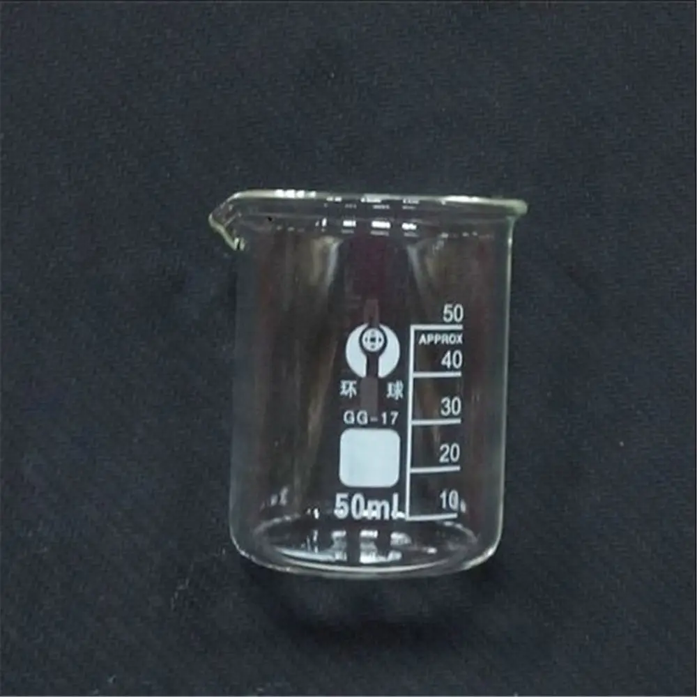 1PCS 10ml-100ml Beaker Measuring Glass Beaker Lab Borosilicate Glassware Chemistry Stationery Laboratory Supplies