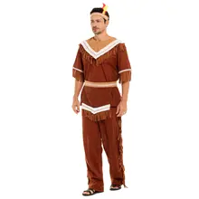 Indian Chief Men's Costume for Cosplay #4
