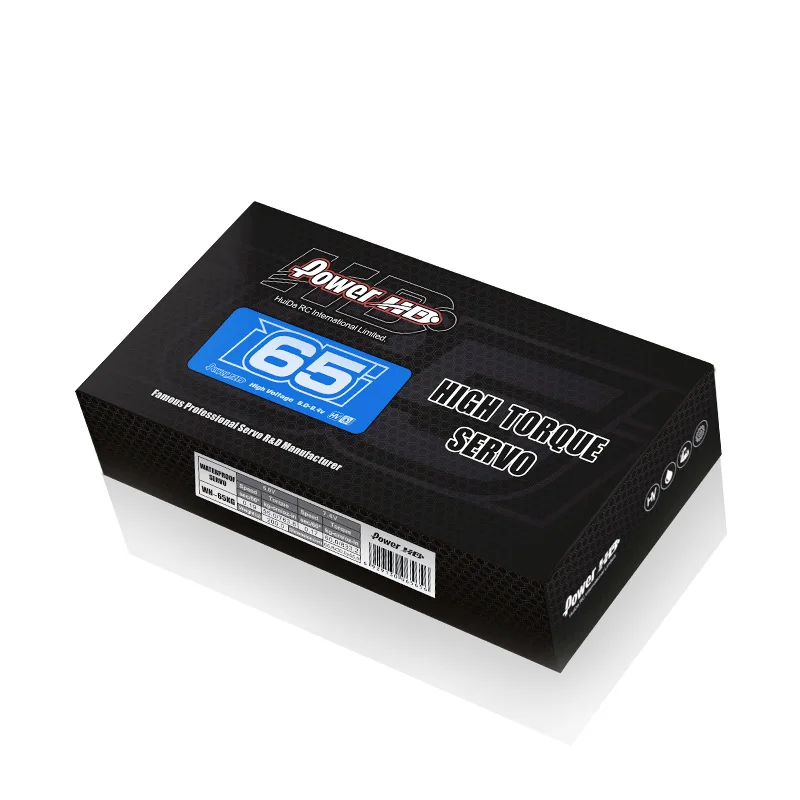 POWER HD WH 65KG Digital Servo Metal Gear for 1/5 Huge RC Car Vehicle Models Parts Powerful 65KG Servo rc for RC Car 1:5 image 4