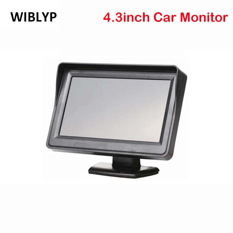 

Car Monitor 4.3 inch Screen for Rearview Reverse Camera TFT LCD Car Display HD Digital Video Input PAL NTSC Rear View Monitor