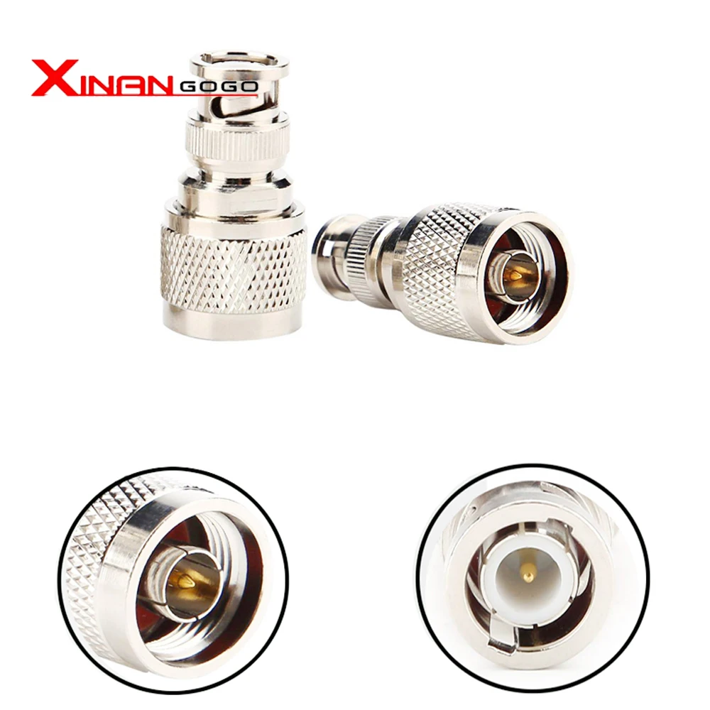 

1PCS N Male Plug To BNC Male Plug Full Copper Connector Q9 Adapter