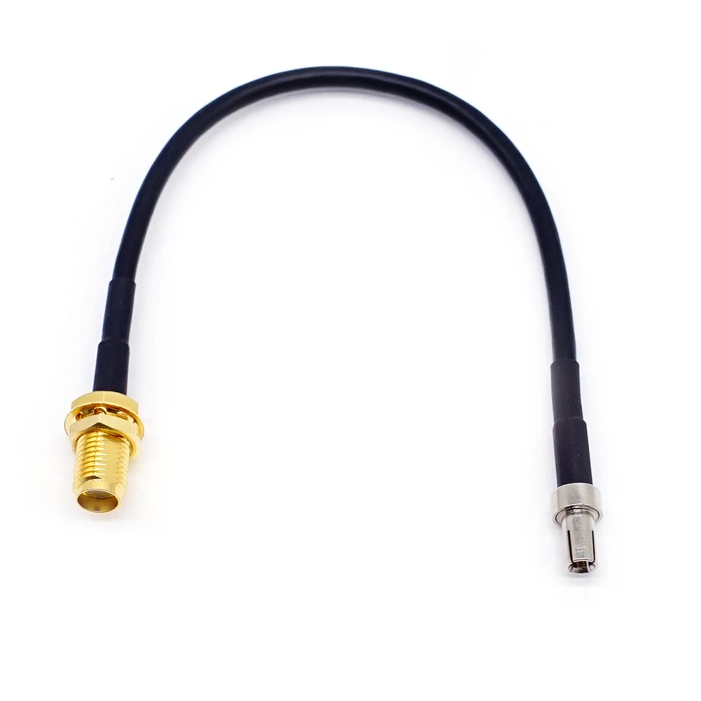 RF CABLE TS9 Male to SMA Female  Antenna Pigtail Coaxial Cable Connector Adapter RG174  15CM