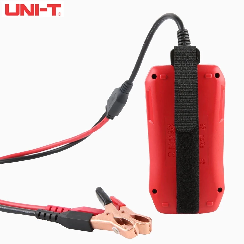 UNI-T UT673A UT675A Car Battery Tester Charger Analyzer 12V 24V Voltage Battery Test Car Battery Tester Charging Scanner Tool