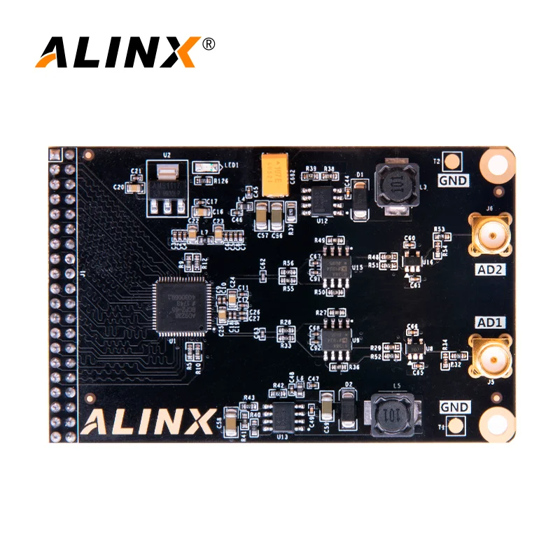 ALINX AN9238: Dual Channel 12-bits AD Module for FPGA Board 65MSPS 10MV