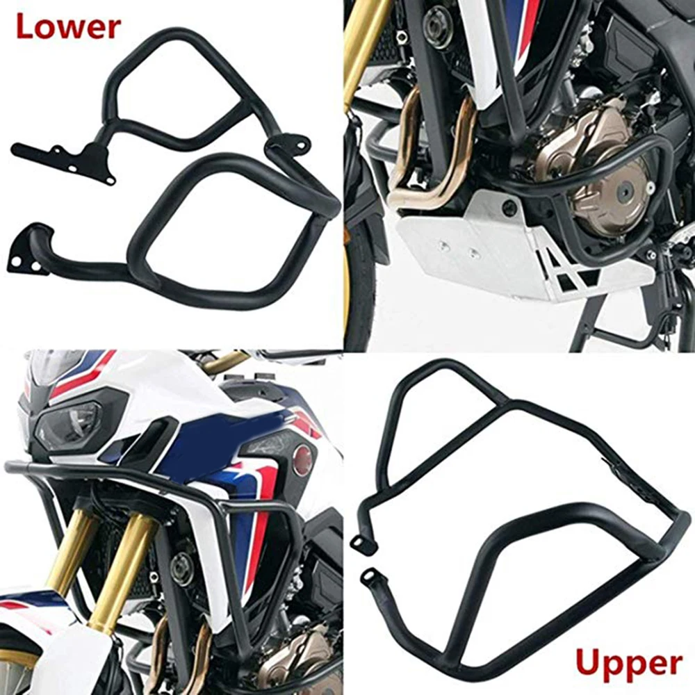 For Honda CRF 1000 L Africa Twin ADV CRF1000L Adventure Sports 2016-2019 Crash Bar Bumper Engine Guard Stunt Cage Protector