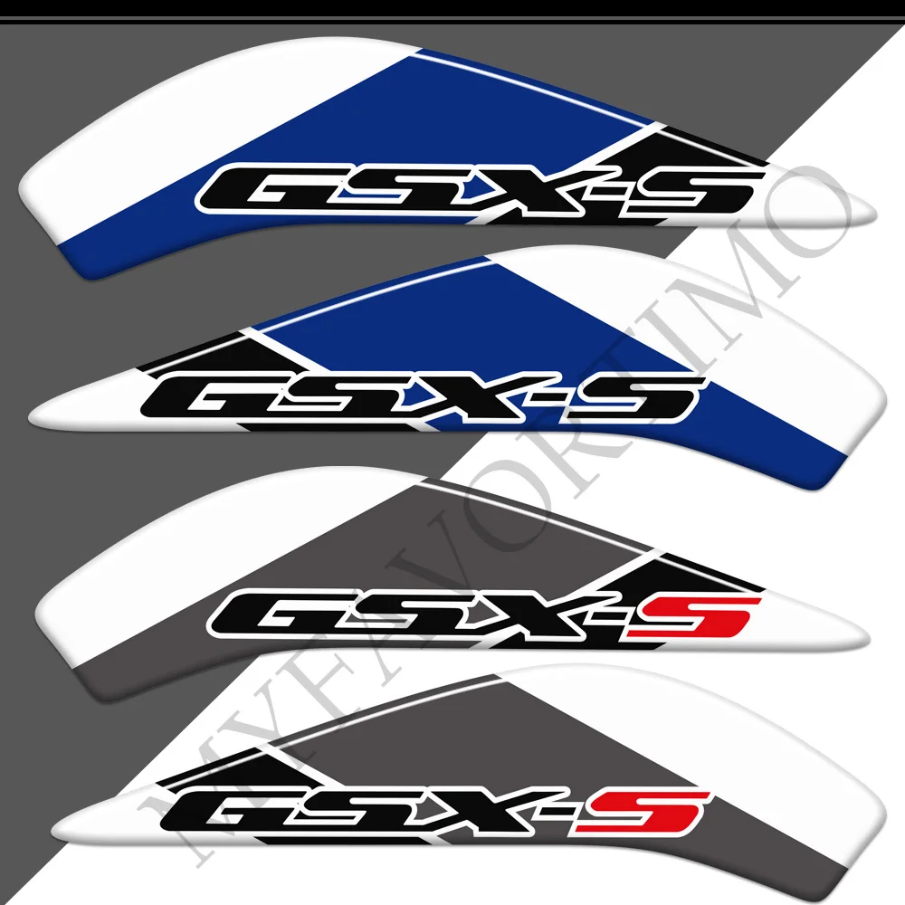 

GSX - S GSXS 750 1000 For Suzuki GSX-S125 GSX-S750 GSX-S1000 Tank Pad Protector Stickers Decal Fender Protection 2019 2020 2021