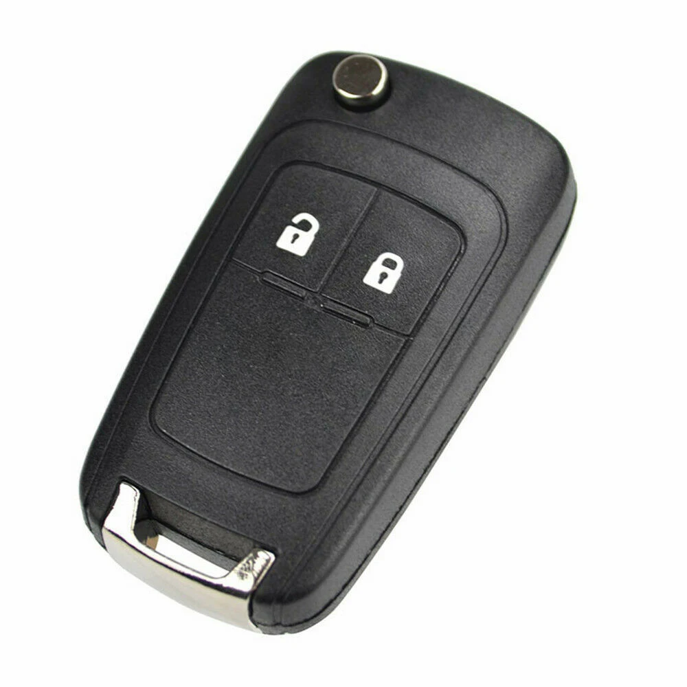 Nuovo 2/3B gomma Flip pieghevole chiave a distanza Shell Fob Case per Chevrolet Aveo Cruze Sonic Malibu chiavi auto accessori