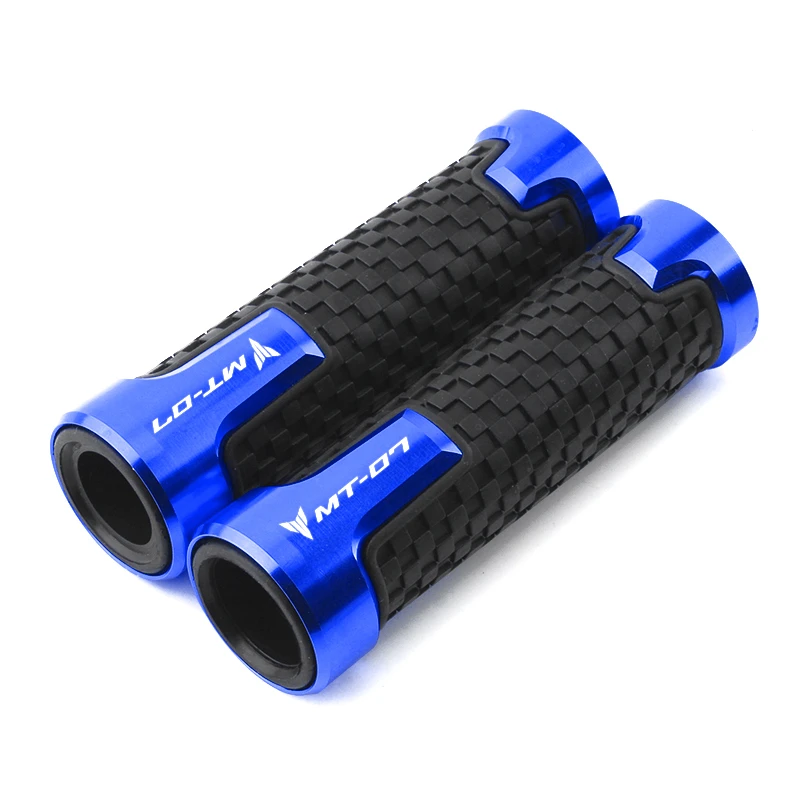 For YAMAHA MT07 FZ07 Mt-07 MT 07 Motorcycle Accessories CNC Handle Bar Hand Grip Handlebar Grips