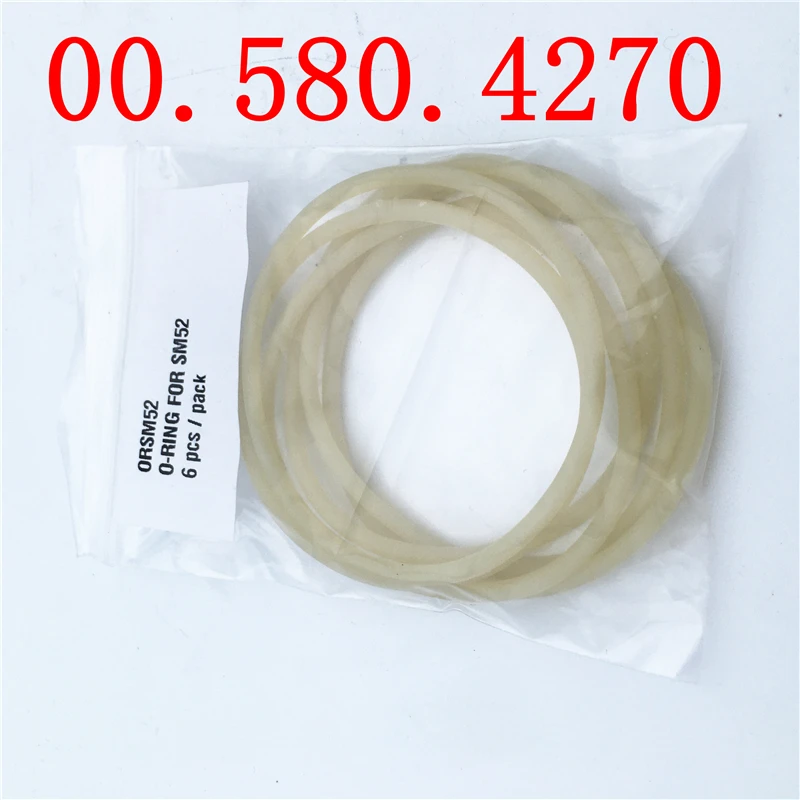 

12 pcs free shipping O-seal R 60x3 offset SM52 PM52 paper delivery rubber ring 00.580.4270