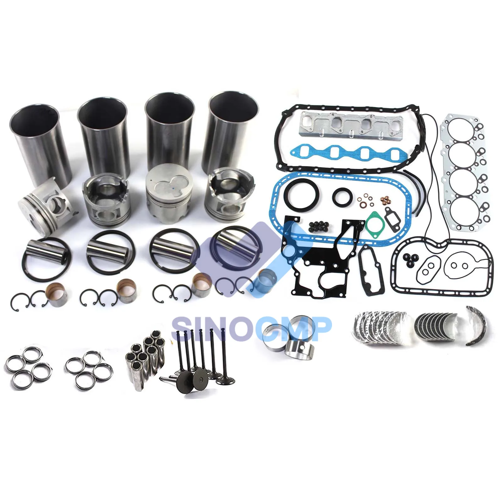 

4JG2 4JG2T Engine Overhaul Rebuild Kit For Komatsu Forklift Truck