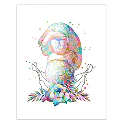 Pregnancy Womb Gynecology 5d DIY Diamond Painting Full Drills Anatomy Midwife Baby Gift Doctor Office Decor gift